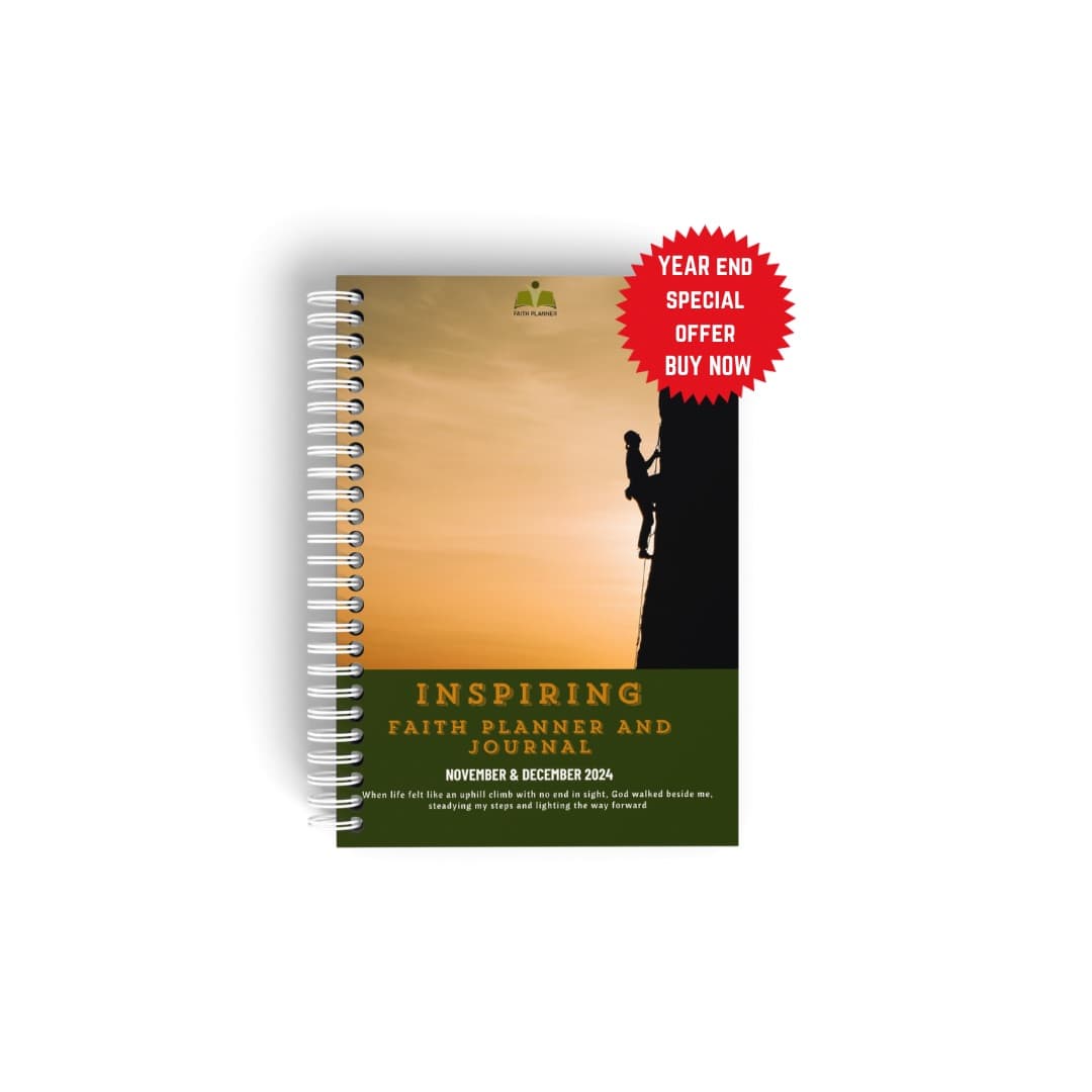 INSPIRING FAITH PLANNER AND JOURNAL (NOVEMBER-DECEMBER 2024)