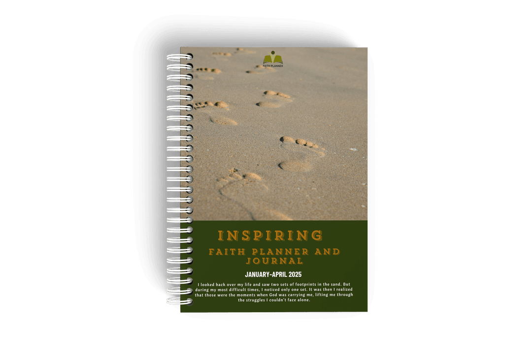 INSPIRING FAITH PLANNER AND JOURNAL (JANUARY-APRIL 2025) view 1